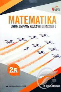 Image of MATEMATIKA UNTUK SMP/MTS KELAS VIII SEMESTER 1