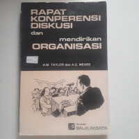 Image of RAPAT KONPERENSI DISKUSI DAN MENDIRIKAN ORGANISASI