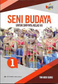 Image of SENI BUDAYA UNTUK SMP/MTS KELAS VII